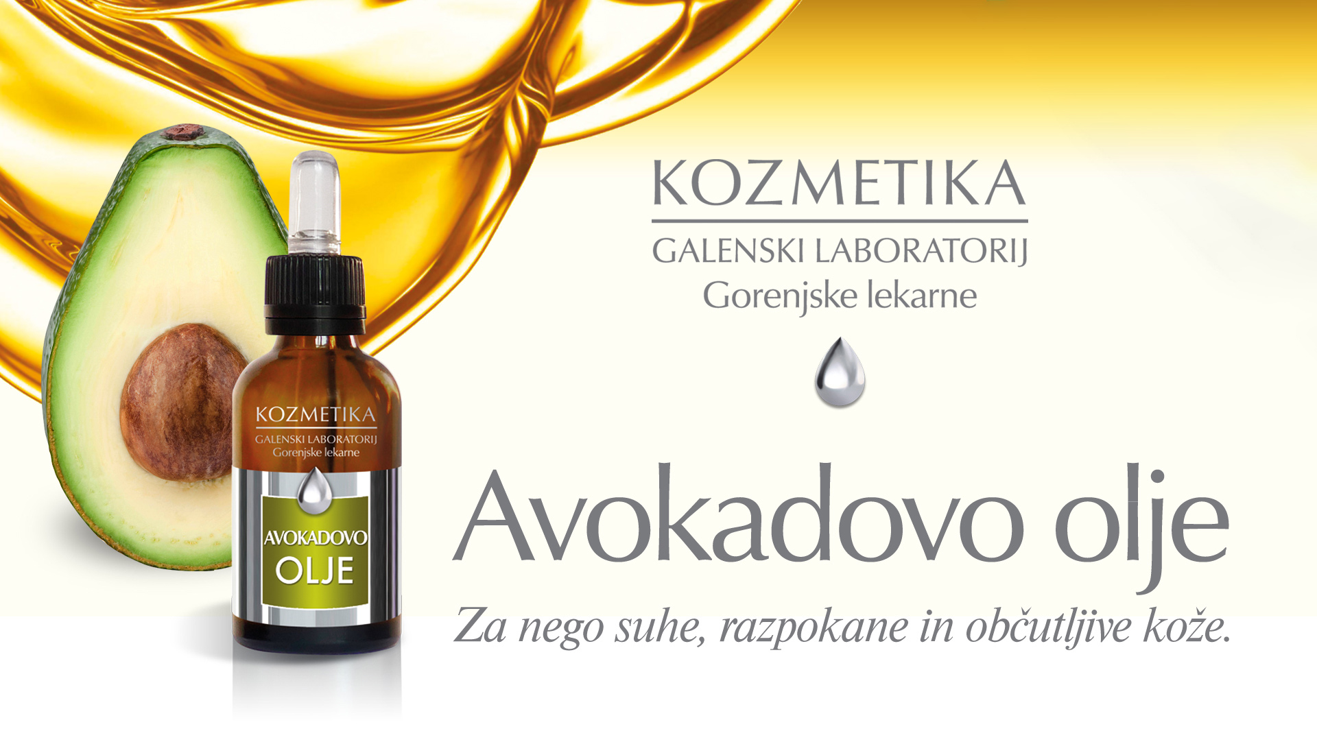 Avokadovo olje 30 ml
