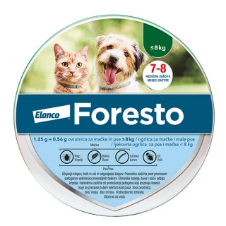 Foresto ovratnica 1.25 g + 0.56 g, < 8 kg, 38 cm