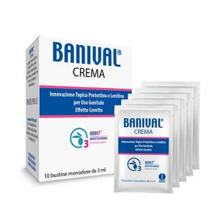 Banival krema, 10 vrečk po 3 ml