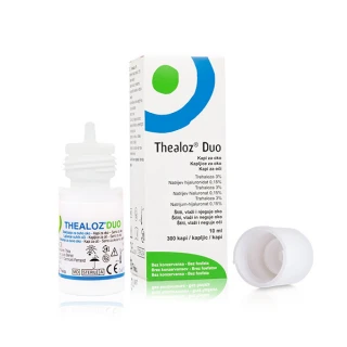Thealoz duo, kapljice za oko brez konzervansov, 10 ml