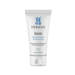 FIDERMA SEBOFID čistilni gel za kožo proti luščenju, za kožo z rdečico, luskami in srbenjem, 150 ml