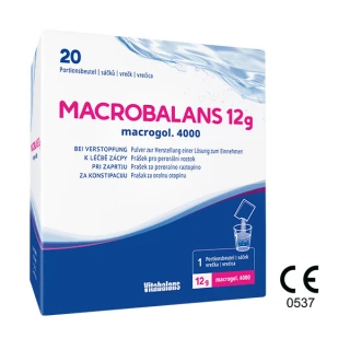 Macrobalans 12 g, 20 vrečk