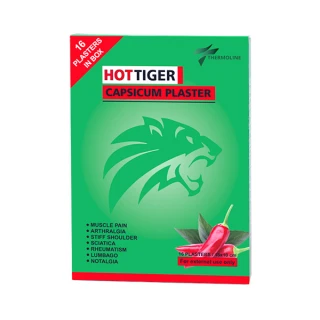 Tiger vroči Capsicum obliži, 16 kom
