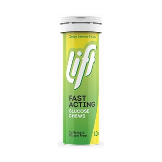 Lift fast glukozne tablete, limona & limeta, 10 tablet