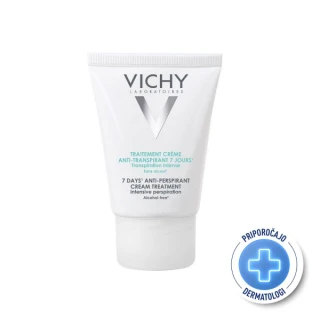 Vichy deodorant v obliki kreme z antiperspirantom, 7 dni, 30 ml
