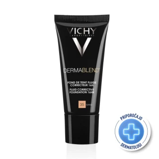 Vichy Dermablend puder, SPF 35, 35 sand