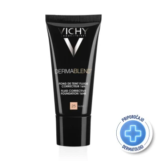 Vichy Dermablend puder, SPF 35, 25 nude