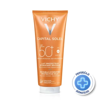 Vichy Capital Soleil Mleko za telo SPF 50+ družinski paket, 300 ml