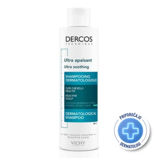 Vichy Dercos izjemno pomirjujoč šampon, suhi lasje