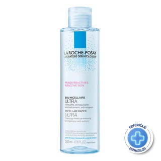 La Roche-Posay Micelarna voda Ultra za reaktivno kožo, 200 ml