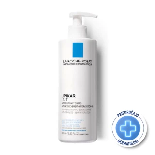 La Roche-Posay Lipikar mleko za telo, 400 ml