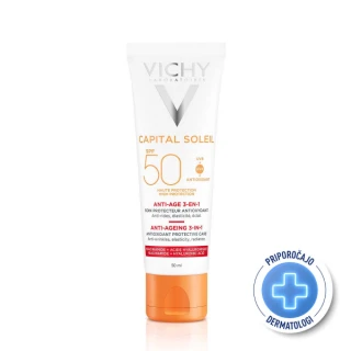 Vichy Ideal Soleil anti age krema SPF 50, 50 ml