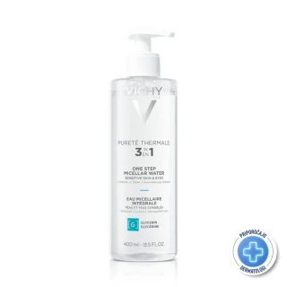 Vichy Purete thermale mineralizirana micelarna vodica – občutljiva koža, 400 ml