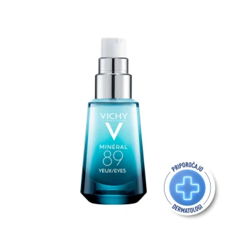 Vichy Mineral 89 nega za okoli oči, 15 ml