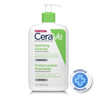 CeraVe Vlažilna čistilna emulzija, 473 ml