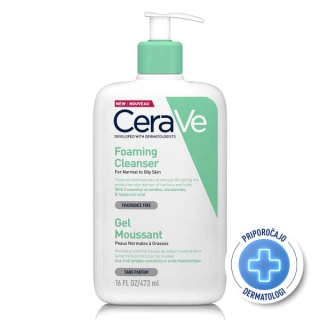 CeraVe Peneči čistilni gel, 473 ml