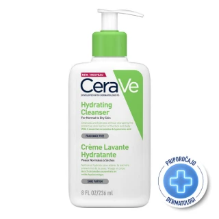 CeraVe Vlažilna čistilna emulzija, 236 ml