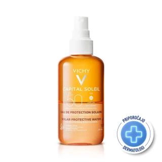 Vichy Capital Soleil vodica za zaščito pred soncem SPF 50, 200 ml