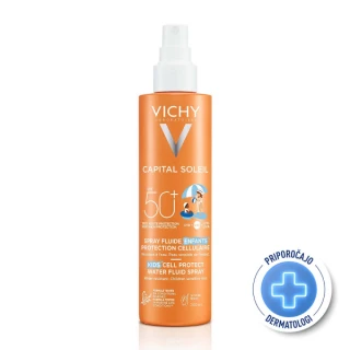 Vichy Capital Soleil otroški fluid SPF 50+, 200 ml