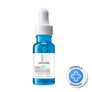 La Roche-Posay Hyalu B5 serum za pedel okoli oči, 15 ml