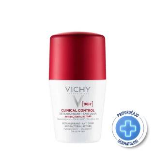 Vichy deodorant roll on Clinical Control 96 h detranspirant, 50 ml