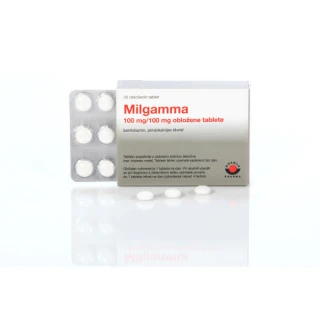 Milgamma 100 mg/100 mg obložene tablete, 60mtablet