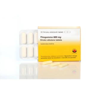 Thiogamma 600 mg filmsko obložene tablete