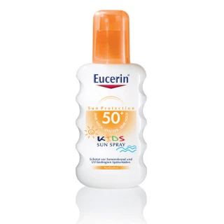 Eucerin Sun Sprej za zaščito otroške kože pred soncem ZF50+, 200 ml