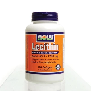 NOW Lecitin 1200 mg, kapsule