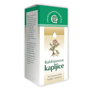 Baldrijanove kapljice, 50 ml