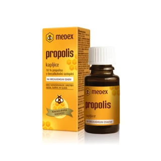 Propolis na brezalkoholni osnovi, kapljice, 15 ml