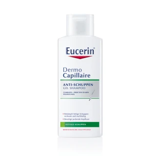 Eucerin DermoCapillaire šampon proti prhljaju – mastni prhljaj, 250 ml