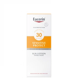 Eucerin Sun Ekstra lahek losjon za zaščito pred soncem ZF30, 150 ml