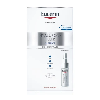 Eucerin Hyaluron-Filler koncentrat, 6 x 5 ml