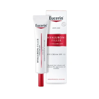 Eucerin Hyaluron-Filler+Volume-Lift krema za okrog oči, 15 ml
