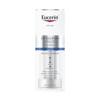 Eucerin Hyaluron-Filler nočni piling in serum, 30 ml