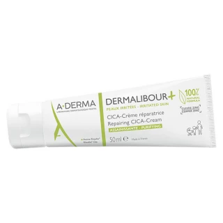 A-derma Dermalibour + obnavljajoča Cica - krema, 50 ml