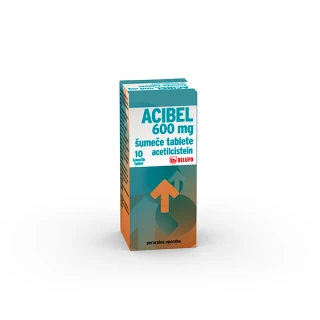 Acibel 600 mg šumeče tablete, 10 šumečih tablet