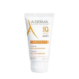 A-derma protect krema brez vonja SPF 50+, 40 ml