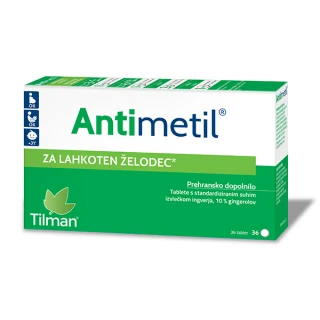 Antimetil tablete, 36 tablet