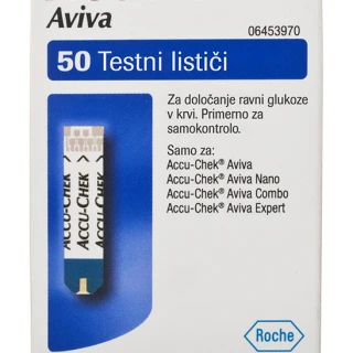 Accu-Chek Aviva, testni lističi