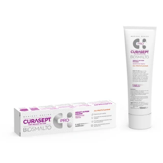 Curasept zobna pena Biosmalto Impact action sensitive, 50 ml