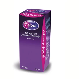 Calpol 120 mg/5 ml peroralna suspenzija