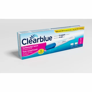 Clearblue test nosečnosti, do 6 dni pred izostankom menstruacije