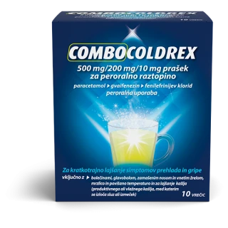 Combocoldrex 500 mg/200 mg/10 mg prašek za peroralno raztopino
