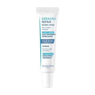 Ducray keracnyl repair balzam za ustnice, 15 ml tuba z aplikatorjem