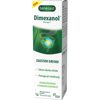 Benegast Dimexanol, šumeče tablete