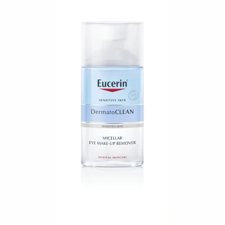 Eucerin DermatoClean Micelarni odstranjevalec ličil za oči, 125 ml