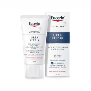 Eucerin UreaRepair nočna krema za obraz 5%, 50 ml