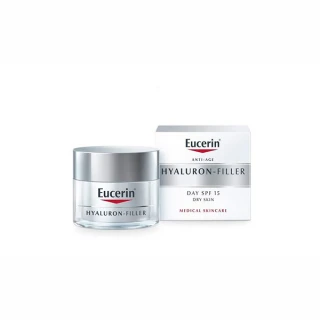 Eucerin Hyaluron-Filler dnevna krema za suho kožo, 50 ml